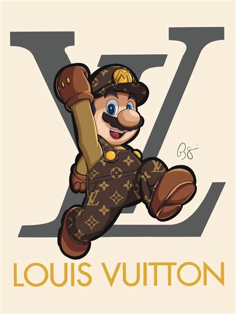 mario louis vuitton|Louis Vuitton light up.